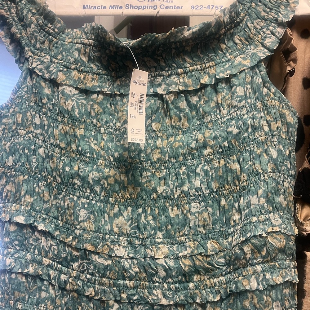 Madewell Floral Maxi Dress View 5